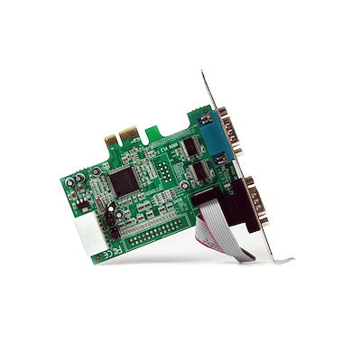 Tarjeta Pci Express Adaptadora Pcie De 2 Puertos Serial Rs232 Db9 Uart 16550 - Startech.Com Modelo, Pex2s553