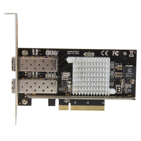 Tarjeta Pci Express De Red De Fibra De 10gb Con 2 Puertos De Sfp+ Abiertos - Startech.Com Modelo, Pex20000sfpi