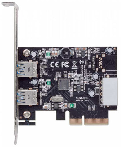 Tarjeta Usb 3.0 Manhattan Pci Express 2 Puertos 151795