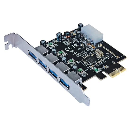 Tarjeta Usb 3.0 Manhattan Pci Express 4 Puertos 152891