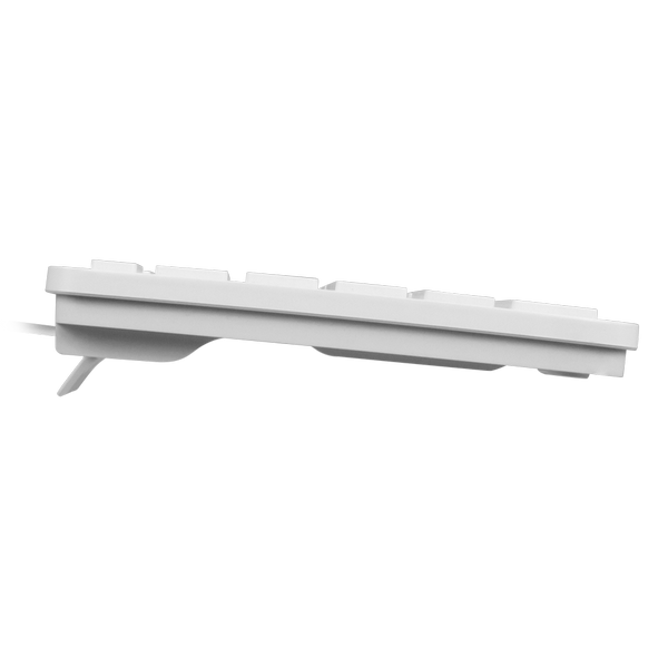 Teclado Acteck Alambrico Usb Slim Tx22 Blanco Inspire Ta230 Ac-931663