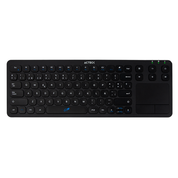 Teclado Acteck Wireless Con Mousepad Multiplataforma Ax30 Ac-923217