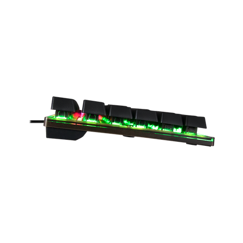 Teclado Alambrico Acteck-X Aurean X100usb Led 3colores Negro Ac-929615
