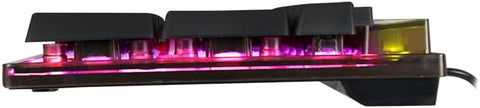 Teclado Alambrico Acteck-X Aurean X100usb Led 3colores Negro Ac-929615