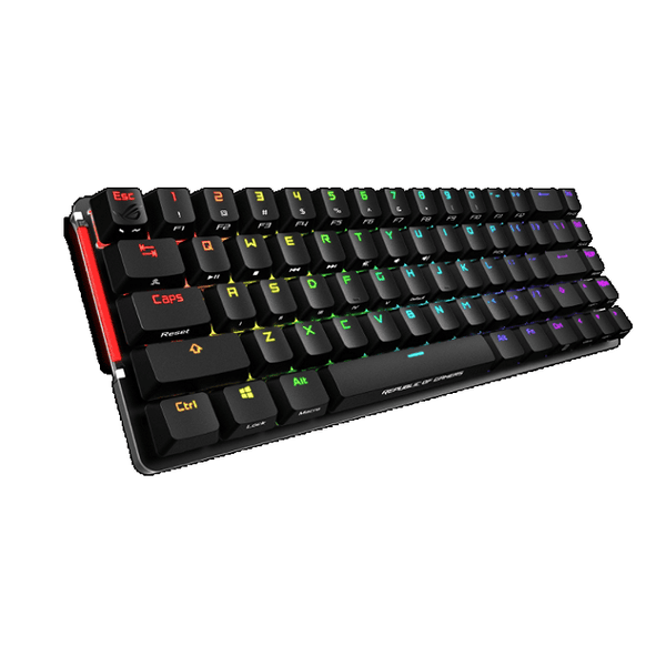 Teclado Asus M601 Rog Falchion, Nxrd, Us Inalambrico, Rgb, Cherry Mx