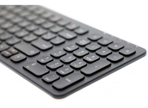 Teclado Bluetooth Multimedia Qian Qactb18001 W, Ios, Android (Aaa)
