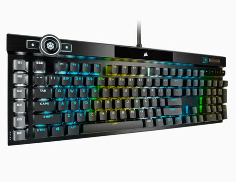 Teclado Corsair K100 Rgb Black Opx Eng Ch-912a01a-Na