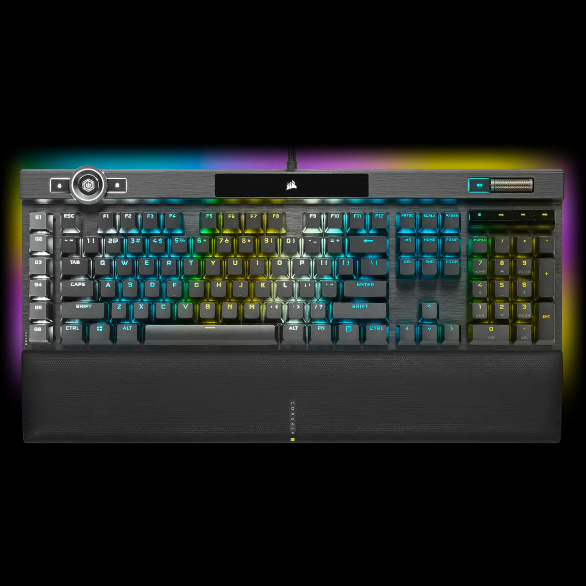 Teclado Corsair K100 Rgb Black Opx Eng Ch-912a01a-Na