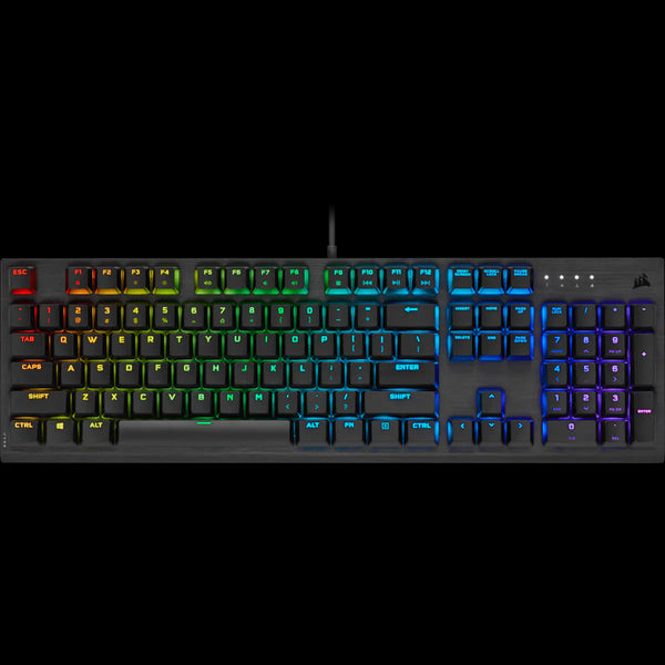 Teclado Corsair K60 Rgb Low Profile Cherry Speed Eng Ch-910d018-Na