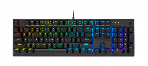 Teclado Corsair K60 Rgb Low Profile Cherry Speed Eng Ch-910d018-Na
