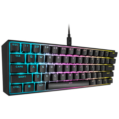 Teclado Corsair K65 Rgb Mini 60% Cherry Speed Pbt Ch-9194014-Na