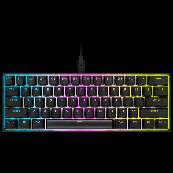 Teclado Corsair K65 Rgb Mini 60% Cherry Speed Pbt Ch-9194014-Na