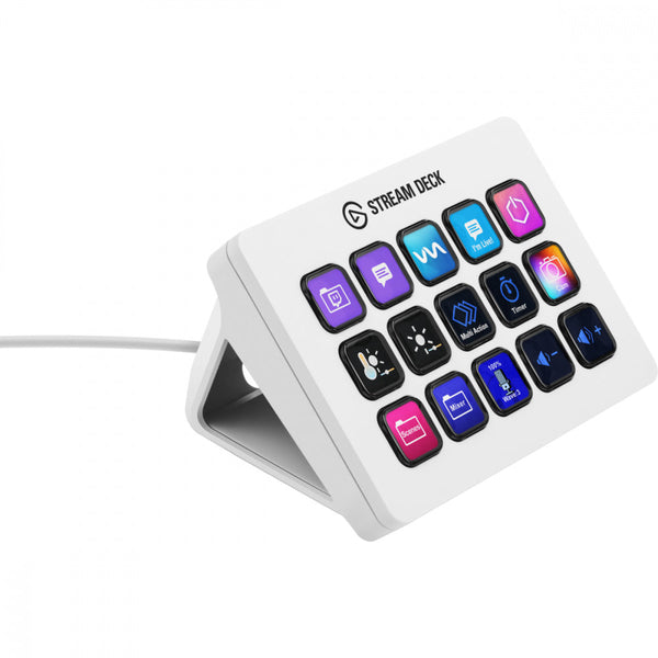 Teclado Elgato Stream Deck Mk.2 (White)15 Teclas Lcd 10Gba9911