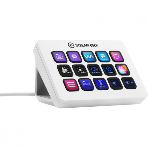 Teclado Elgato Stream Deck Mk.2 (White)15 Teclas Lcd 10Gba9911