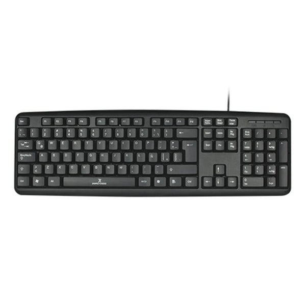 Teclado Estandar Alambrico Usb Perfect Choice Negro