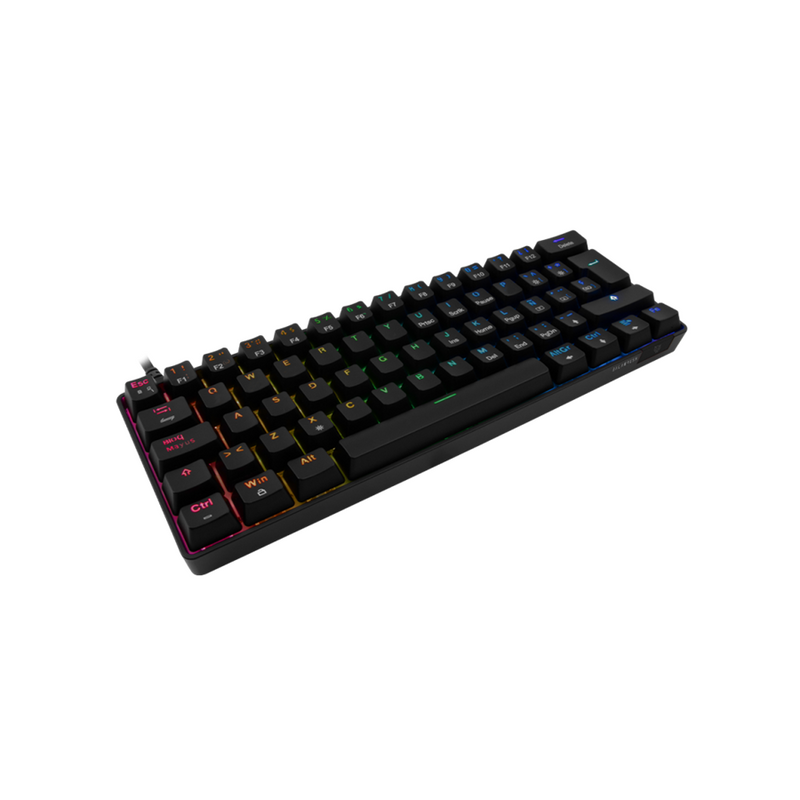 Teclado Gamer Balam Rush Dominate Kg765 Azul Alambrico Rgb Br-932714