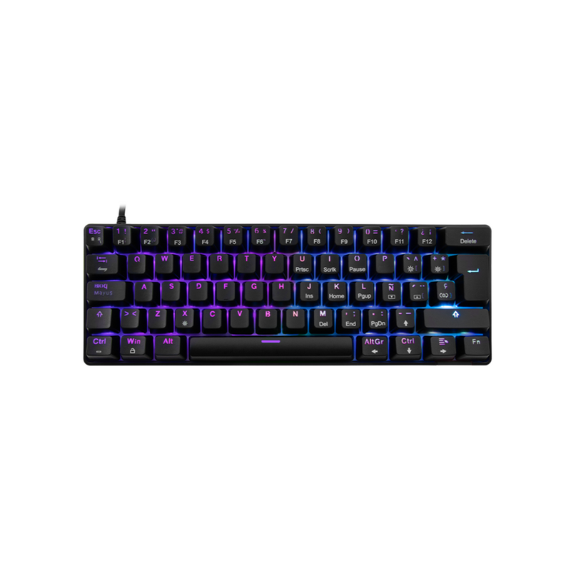 Teclado Gamer Balam Rush Dominate Kg765 Azul Alambrico Rgb Br-932714