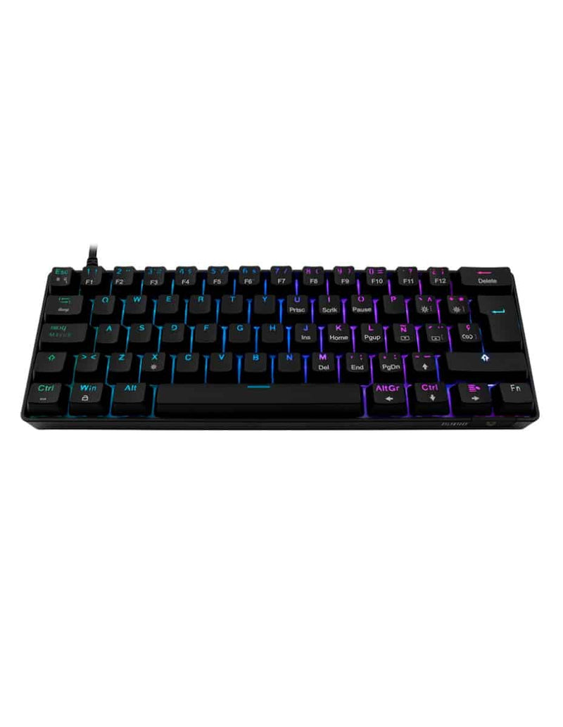 Teclado Gamer Balam Rush Dominate Kg765 Azul Alambrico Rgb Br-932714