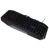 Teclado Gamer Balam Rush Gunfire Usb 3 Colores Led Negro Br-929639