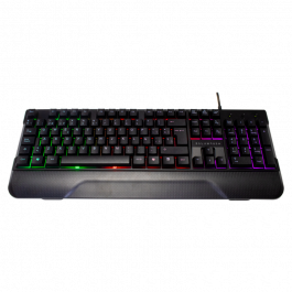 Teclado Gamer Balamrush Alambrico Led Apolo Negro Br-931359
