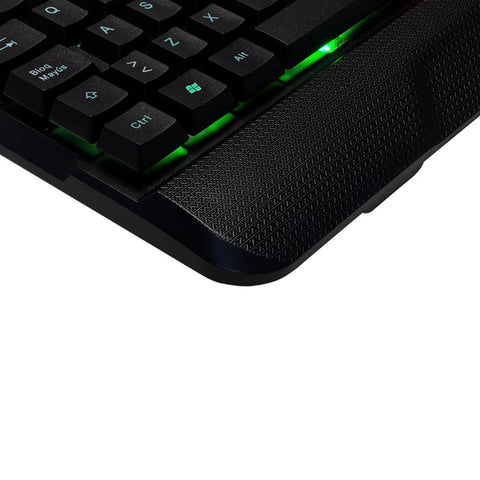 Teclado Gamer Balamrush Alambrico Led Apolo Negro Br-931359