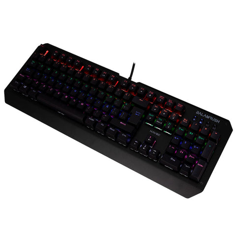 Teclado Gaming Balam Rush, Usb, Led 6 Colores, Negro Havoc Br-929660