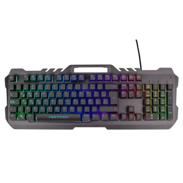 Teclado Gaming Rgb Alambrico Rogue Vortred By Perfect Choice