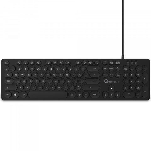 Teclado Getttech Gti-28201g Ignite Backlight Usb Gris 105 Tec Español