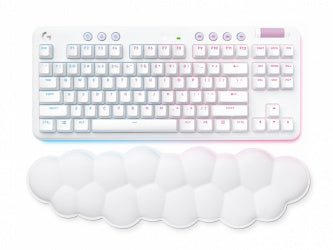 Teclado Logitech G715 Tkl Con Reposamano Bt Lineal Offwhite (920-010684)