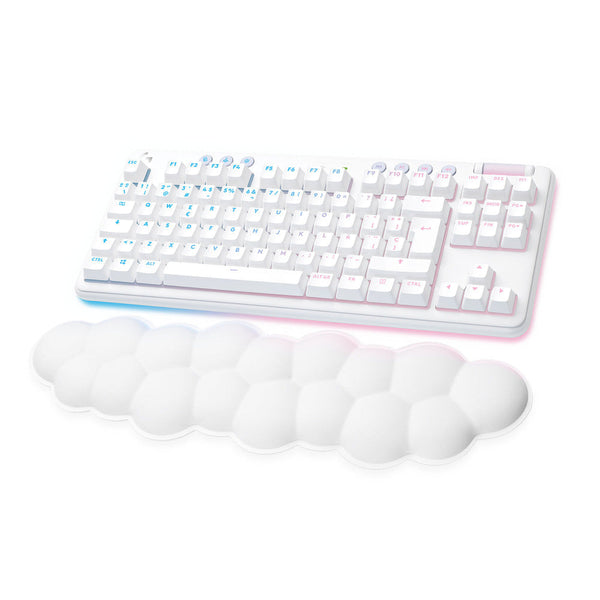 Teclado Logitech G715 Tkl Con Reposamano Bt Lineal Offwhite (920-010684)