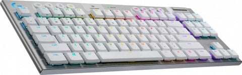Teclado Logitech G915 Tkl Lightspeed Wireless Rgb Blanco (920-009660)