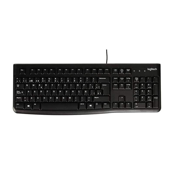 Teclado Logitech K120 Alambrico Usb Negro (920-004422)