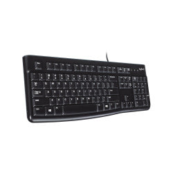 Teclado Logitech K120 Alambrico Usb Negro (920-004422)