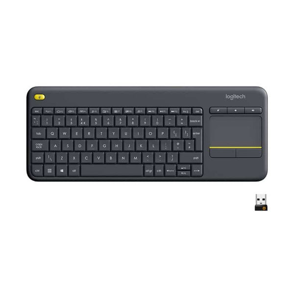 Teclado Logitech K400 Plus Inalambrico Touchpad (920-007123)