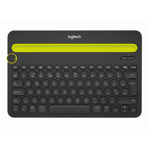 Teclado Logitech K480 Negro Bluetooth Para Pc, Tablet, Smar (920-006346)