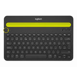 Teclado Logitech K480 Negro Bluetooth Para Pc, Tablet, Smar (920-006346)