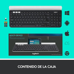 Teclado Logitech K780 Multi-Plataforma Bluetooth, Usb (920-008026)
