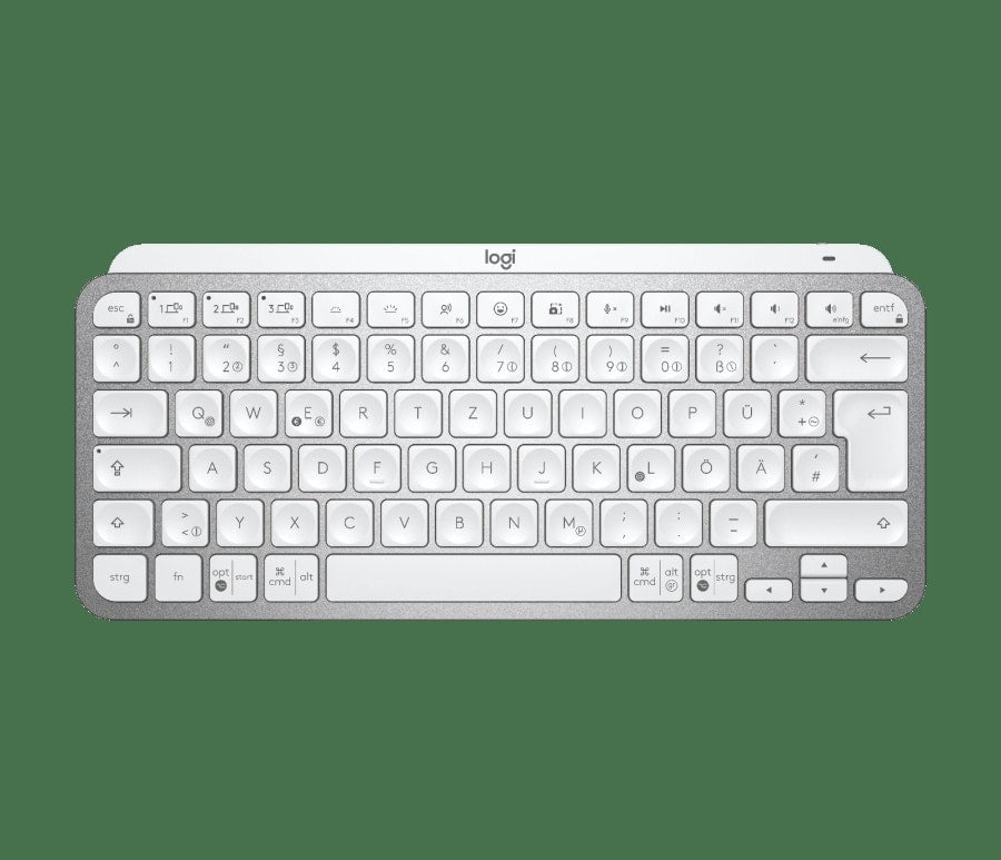 Teclado Logitech Mx Keys Mini Inalam Iluminac Pale Gray (920-010477)