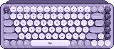 Teclado Logitech Pop Keys Mecanico Inalambrico Bt Cosmos (920-011519)