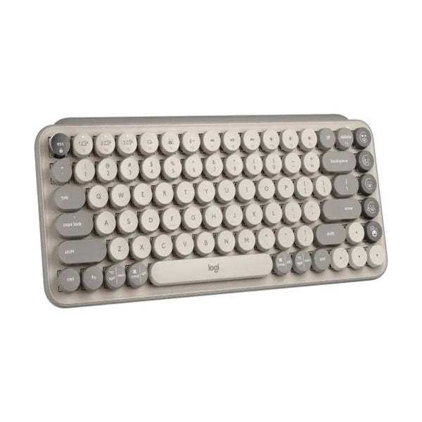 Teclado Logitech Pop Keys Mecanico Inalambrico Bt Mist (920-011518)