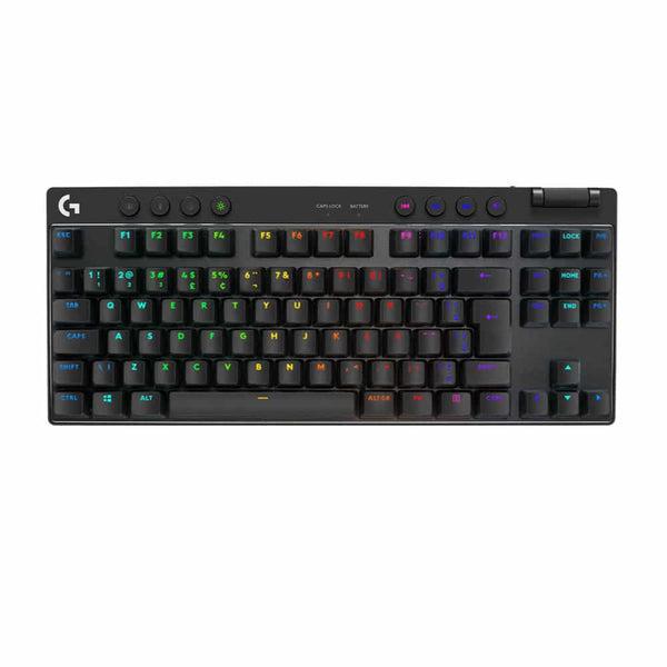 Teclado Logitech Pro X Tkl Lightspeed Bt Usb Rgb Black (920-012127)