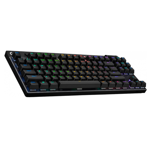 Teclado Logitech Pro X Tkl Lightspeed Bt Usb Rgb Black (920-012127)