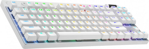 Teclado Logitech Pro X Tkl Lightspeed Bt Usb Rgb White (920-012143)