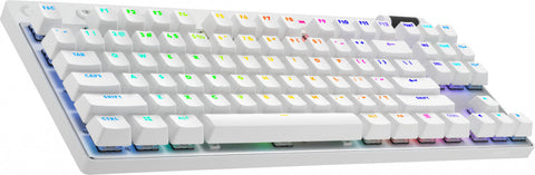Teclado Logitech Pro X Tkl Lightspeed Bt Usb Rgb White (920-012143)