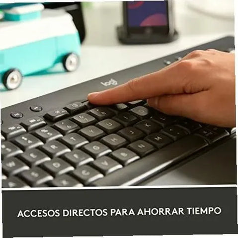 Teclado Logitech Signature K650 Bt Usb Bolt Grafito (920-010910)