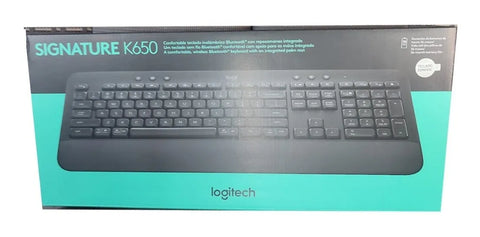 Teclado Logitech Signature K650 Bt Usb Bolt Grafito (920-010910)