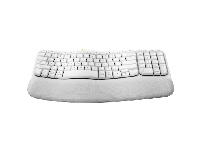 Teclado Logitech Wave Keys Usb Bt Multidisp. Offwhite (920-012279)