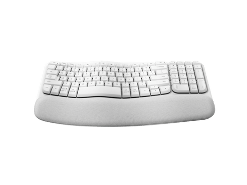 Teclado Logitech Wave Keys Usb Bt Multidisp. Offwhite (920-012279)