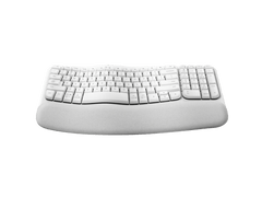 Teclado Logitech Wave Keys Usb Bt Multidisp. Offwhite (920-012279)