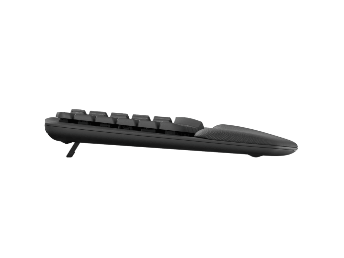 Teclado Logitech Wave Keys Usb Bt Multidispositivos Graphite (920-012278)
